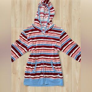 Vintage American Eagle velour zip-up hoodie